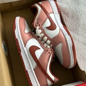 Nike Red and White Shoe Box